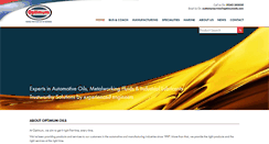 Desktop Screenshot of optimumoils.com